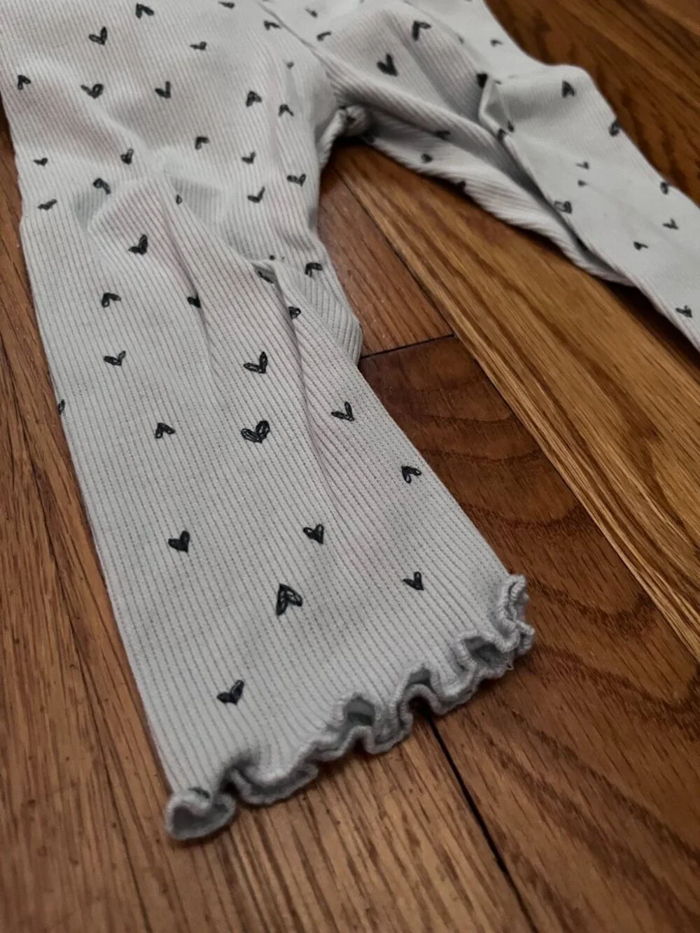 Baby Girl Long Sleeve Spring Sets, Hearts & Bunnies, 9 Months